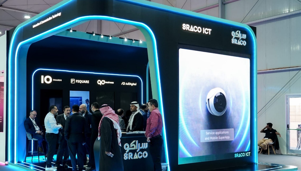 مشاركة شركة سراكو لتقنية المعلومات SRACO ICT في مؤتمر LEAP في مدينة الرياض 